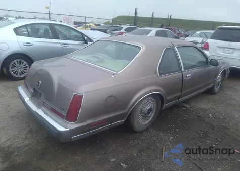 1986 Lincoln Mark Vii z USA, uszkodzony, nr VIN 1LNBP98F7GY615069